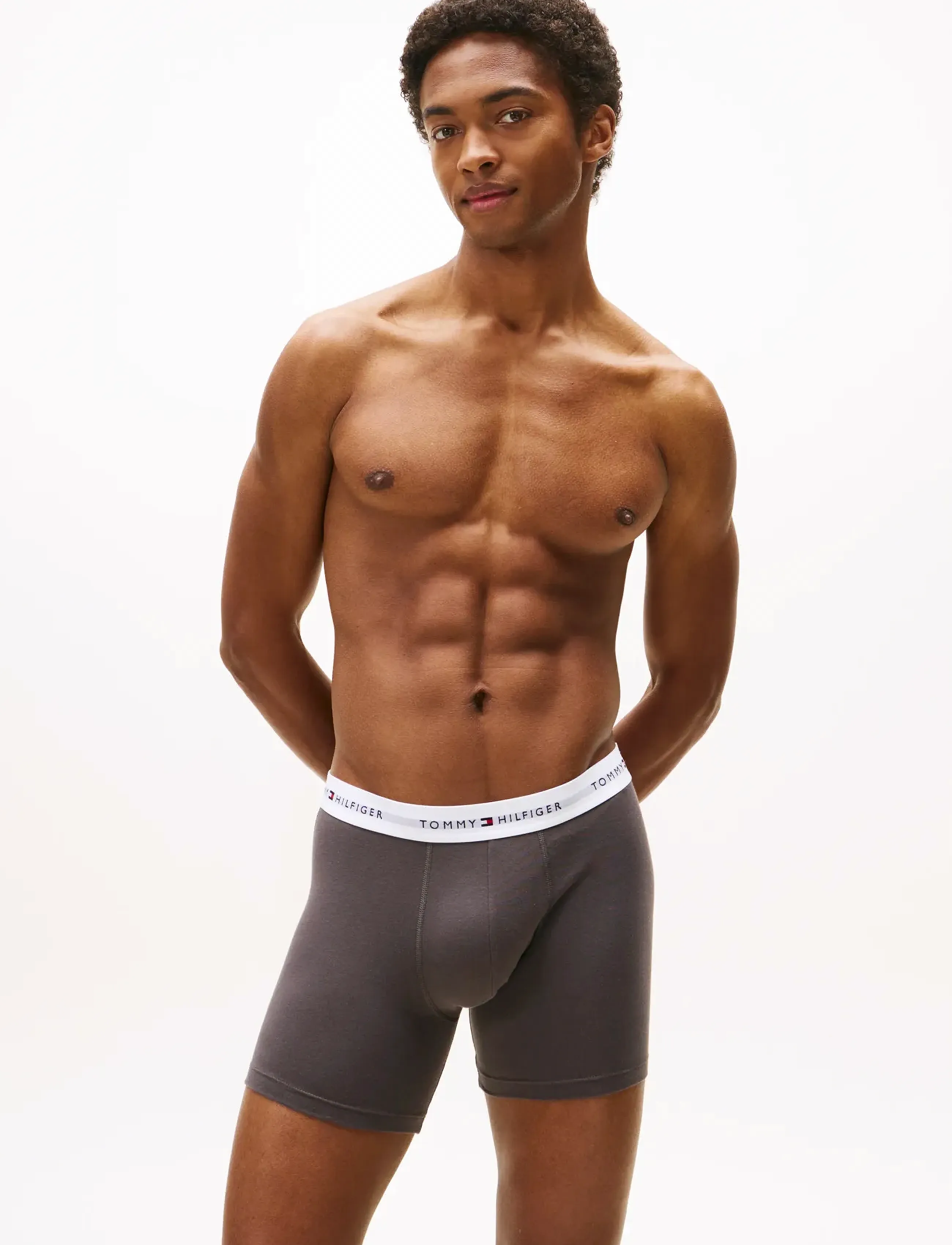 Tommy Hilfiger - 3P BOXER BRIEF - blk drk ash wdg blu - 5