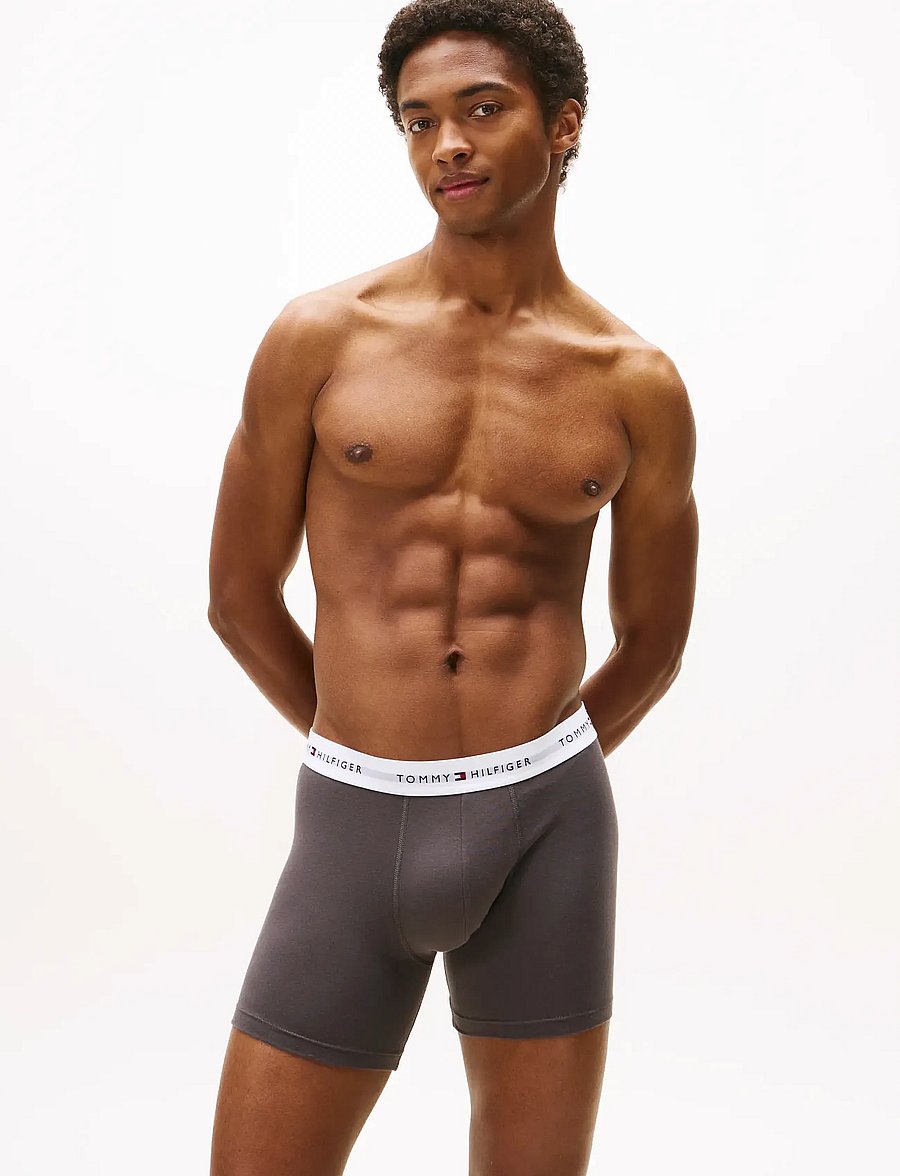 Tommy Hilfiger - 3P BOXER BRIEF - blk drk ash wdg blu - 5