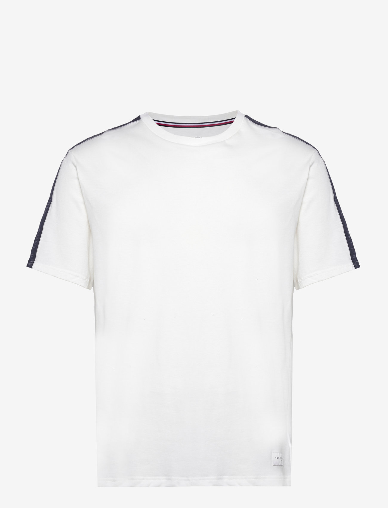 Tommy Hilfiger - SS TEE LOGO - kortärmade t-shirts - ecru - 1