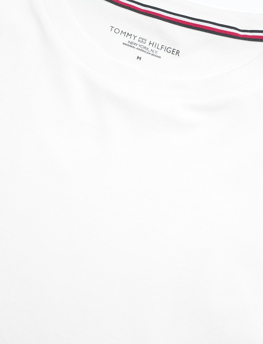Tommy Hilfiger - SS TEE LOGO - t-krekli ar īsām piedurknēm - ecru - 5