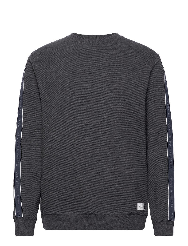 Tommy Hilfiger - HWK TRACK TOP - rundhals - dark grey ht - 0