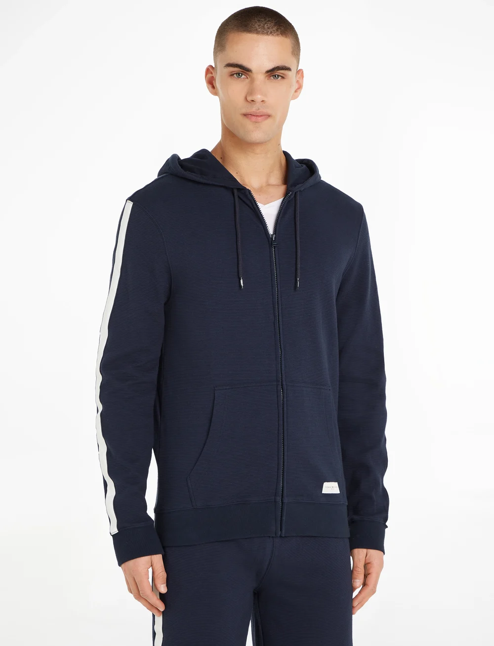 Tommy Hilfiger - HWK FZ HOODIE - kapuutsiga dressipluusid - desert sky - 0