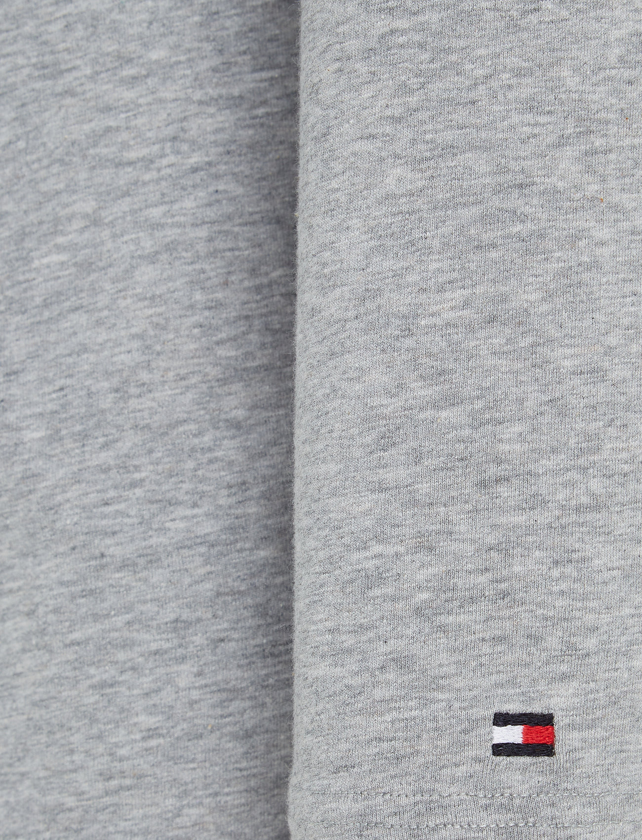 Tommy Hilfiger - 3P LS Tee - långärmade t-shirts - black white grey heather - 5