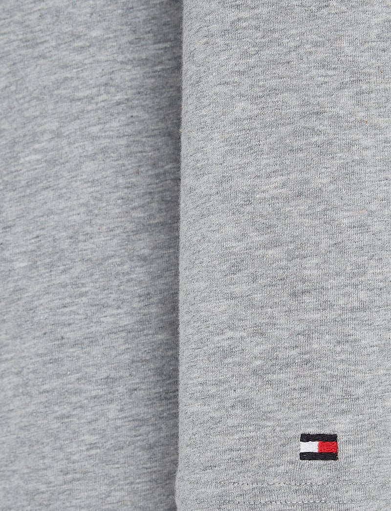 Tommy Hilfiger - 3P LS Tee - langermabolir - black white grey heather - 5