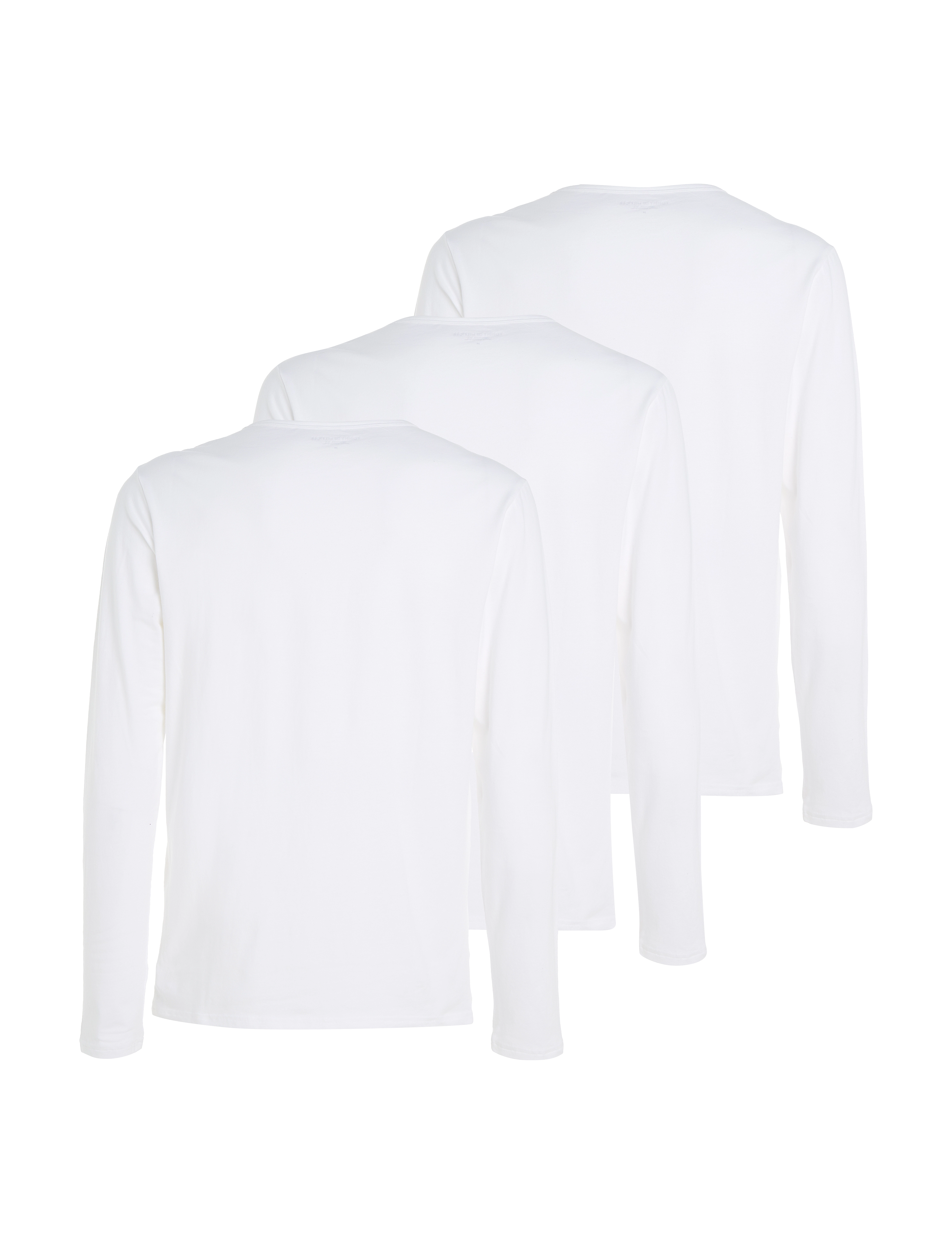 Tommy Hilfiger - 3P LS Tee - langärmelig - white white white - 5