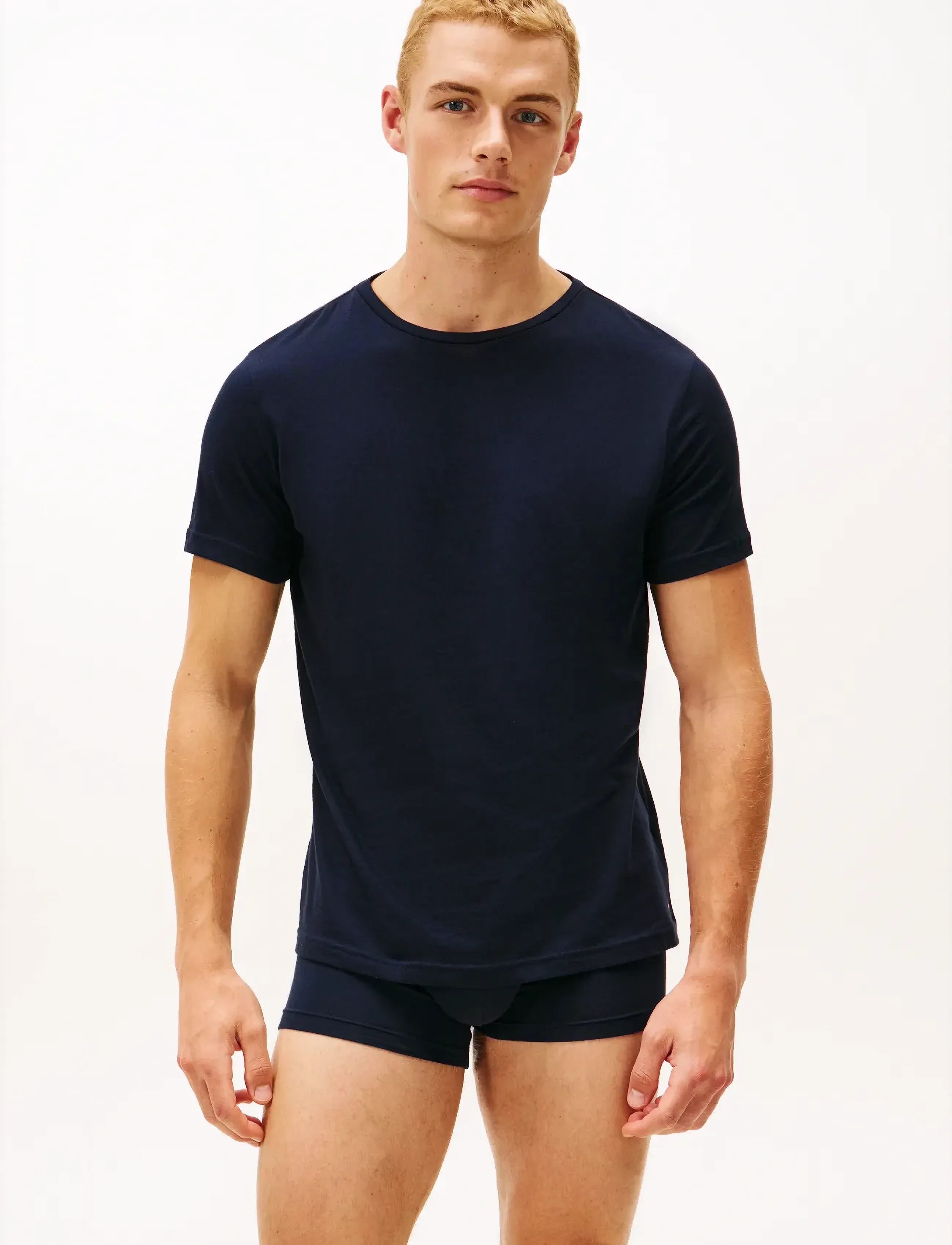 Tommy Hilfiger - 3P TRUNK & 2P TEE SET - pyjamasets - white/desert sky - 5