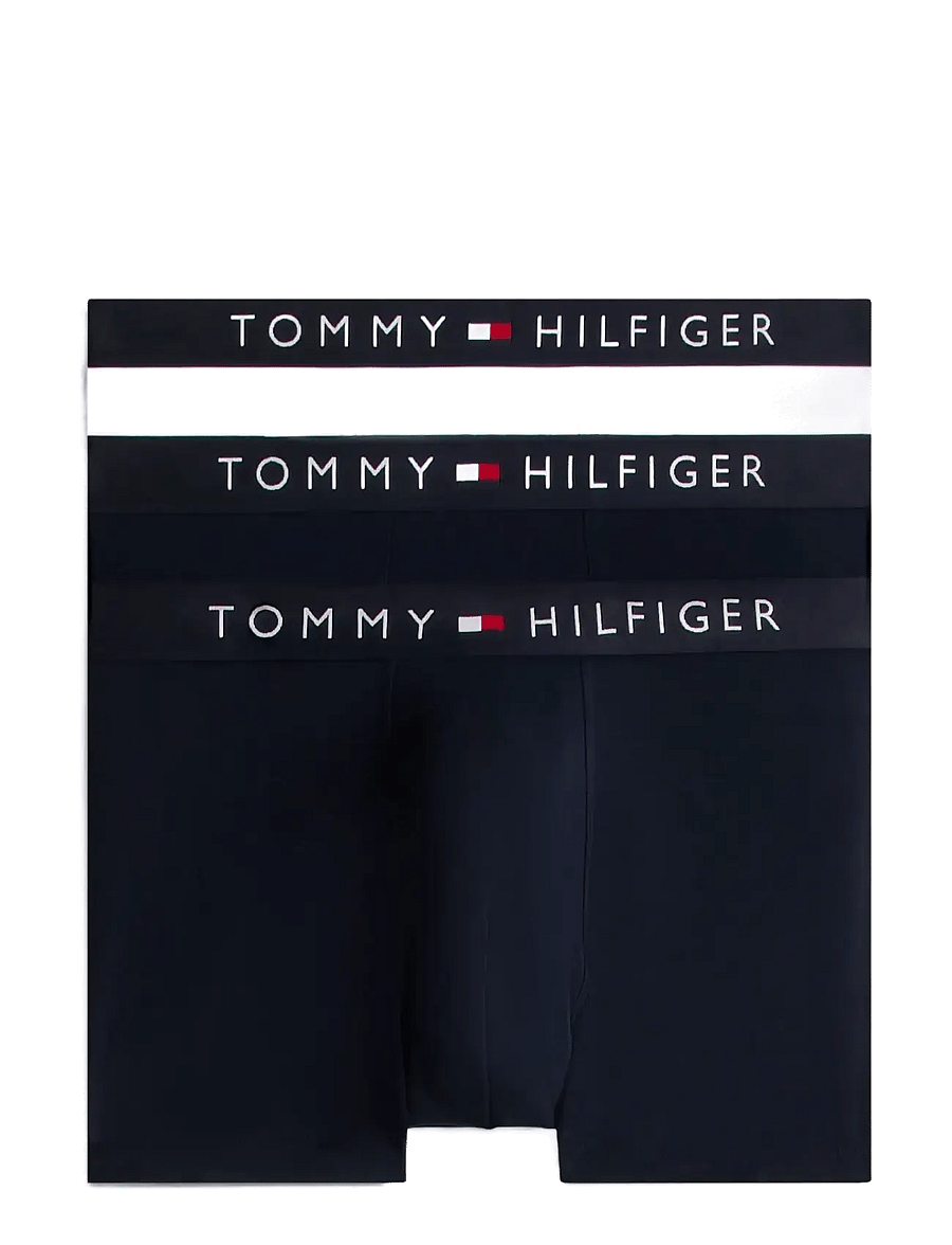 Tommy Hilfiger - 3P TRUNK & 2P TEE SET - pidžaamakomplektid - white/desert sky - 2
