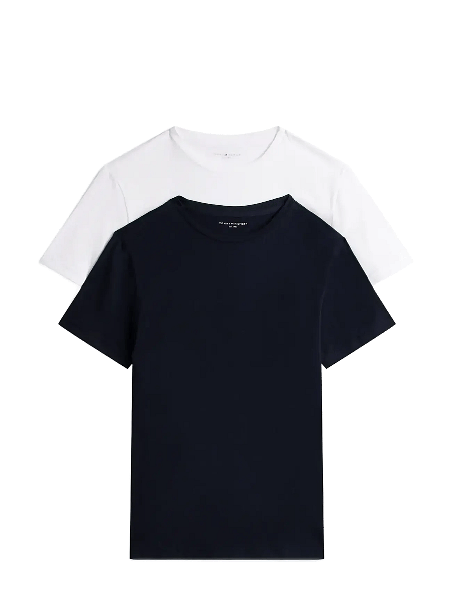Tommy Hilfiger - 3P TRUNK & 2P TEE SET - pidžaamakomplektid - white/desert sky - 3