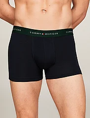 Tommy Hilfiger - 5P TRUNK WB - boxerkalsonger - red/well water/white/hunter/des sky - 3