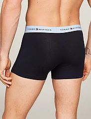 Tommy Hilfiger - 5P TRUNK WB - boxer briefs - red/well water/white/hunter/des sky - 6