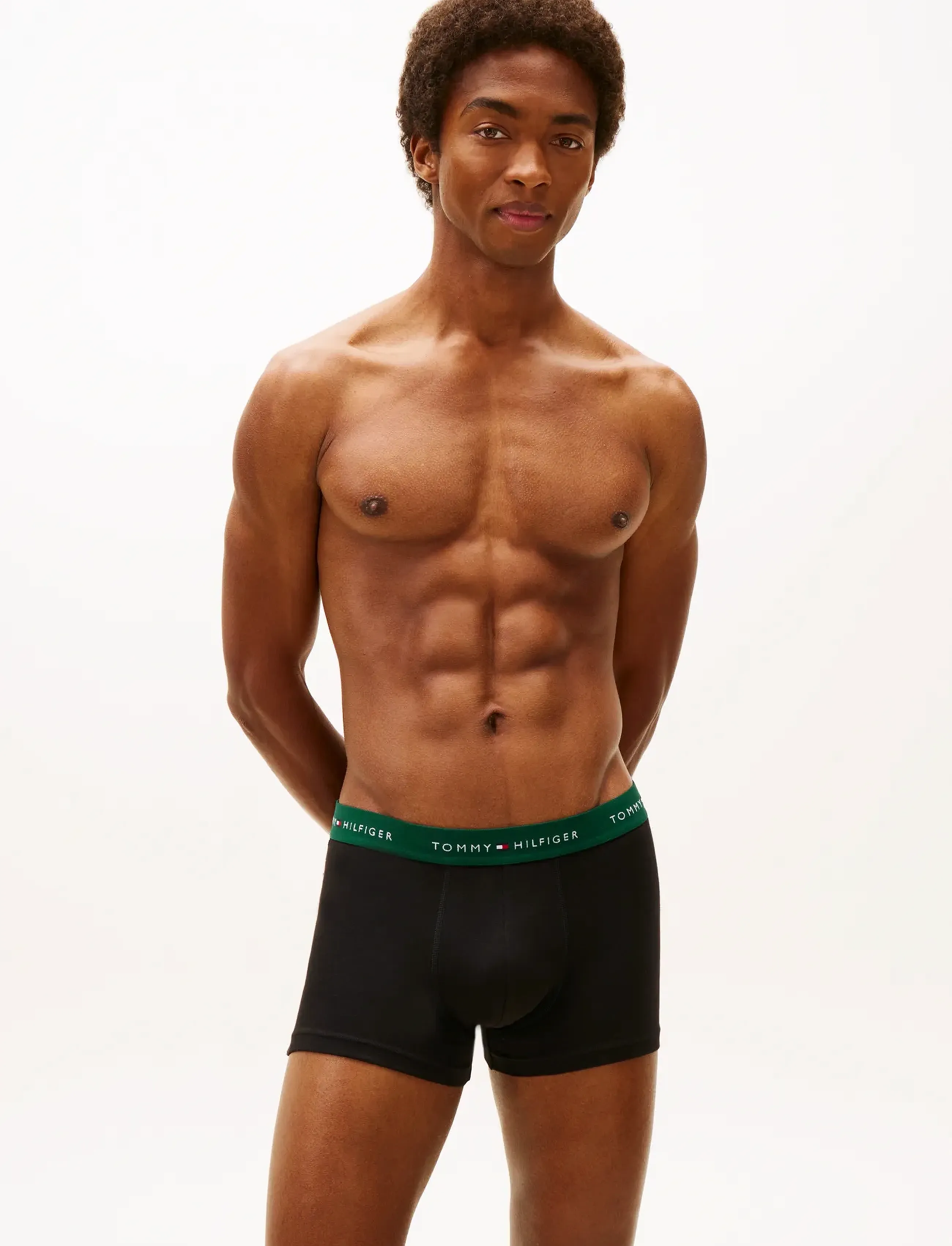 Tommy Hilfiger - 5P TRUNK WB - trunks - b com/dp br/rg rd/w/orn gr - 2
