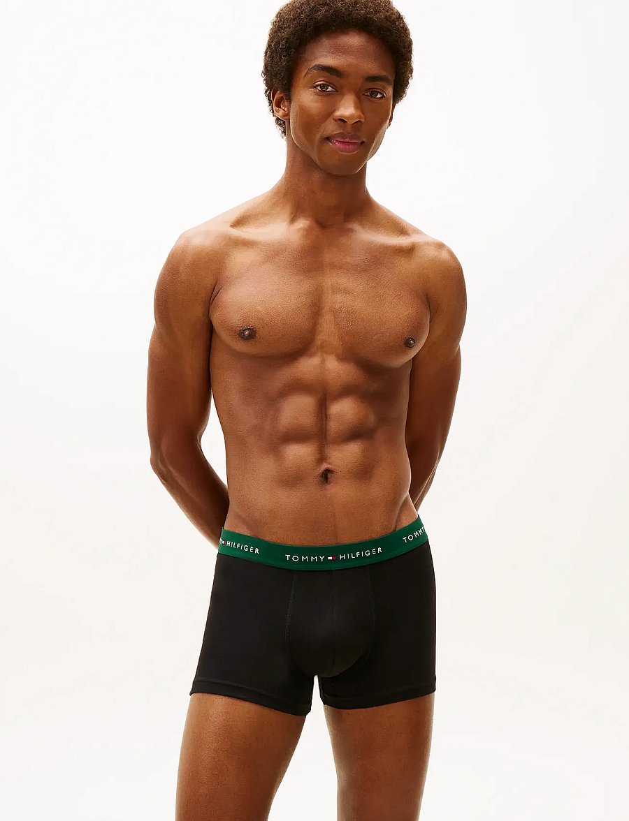 Tommy Hilfiger - 5P TRUNK WB - trunks - b com/dp br/rg rd/w/orn gr - 2