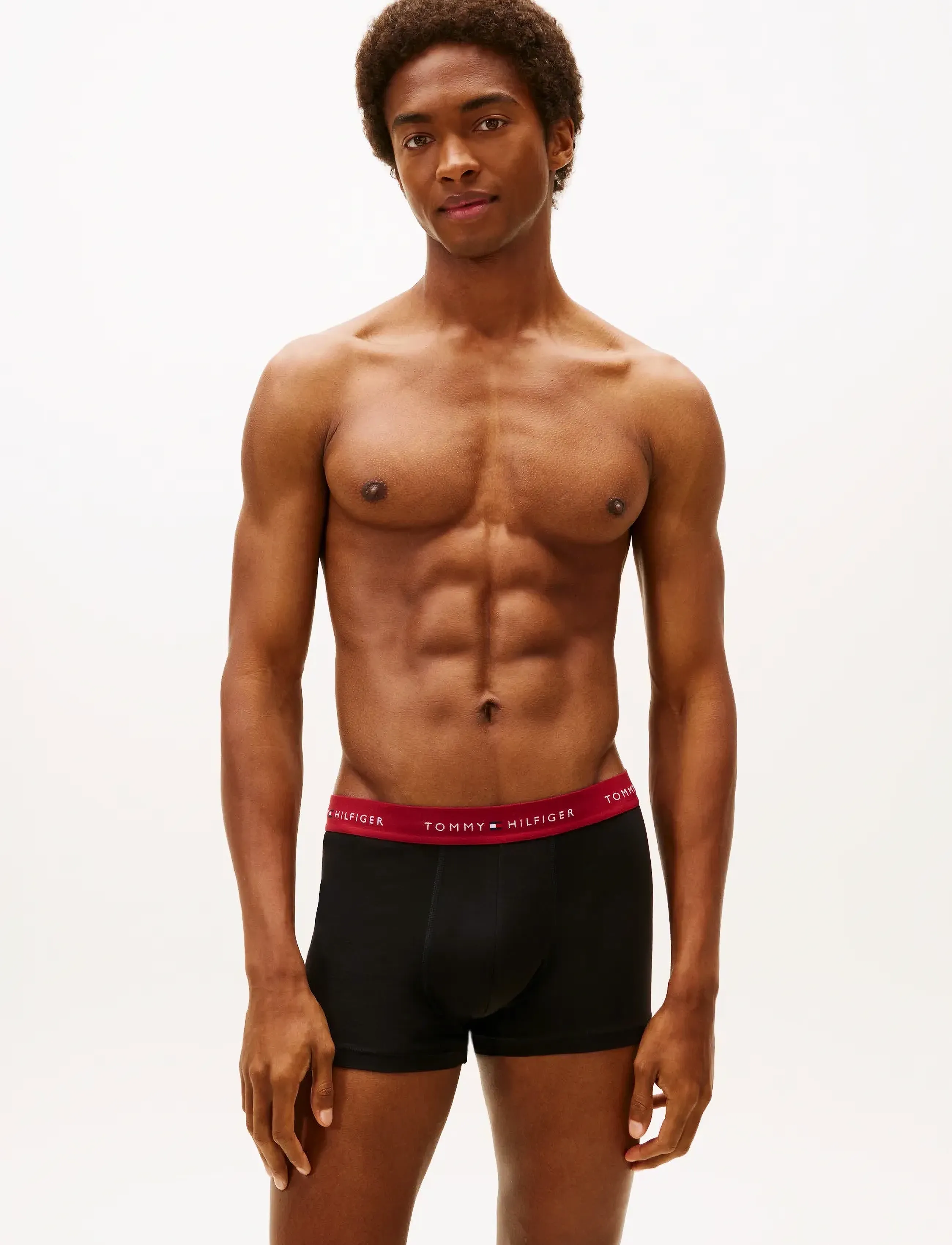 Tommy Hilfiger - 5P TRUNK WB - trunks - b com/dp br/rg rd/w/orn gr - 5