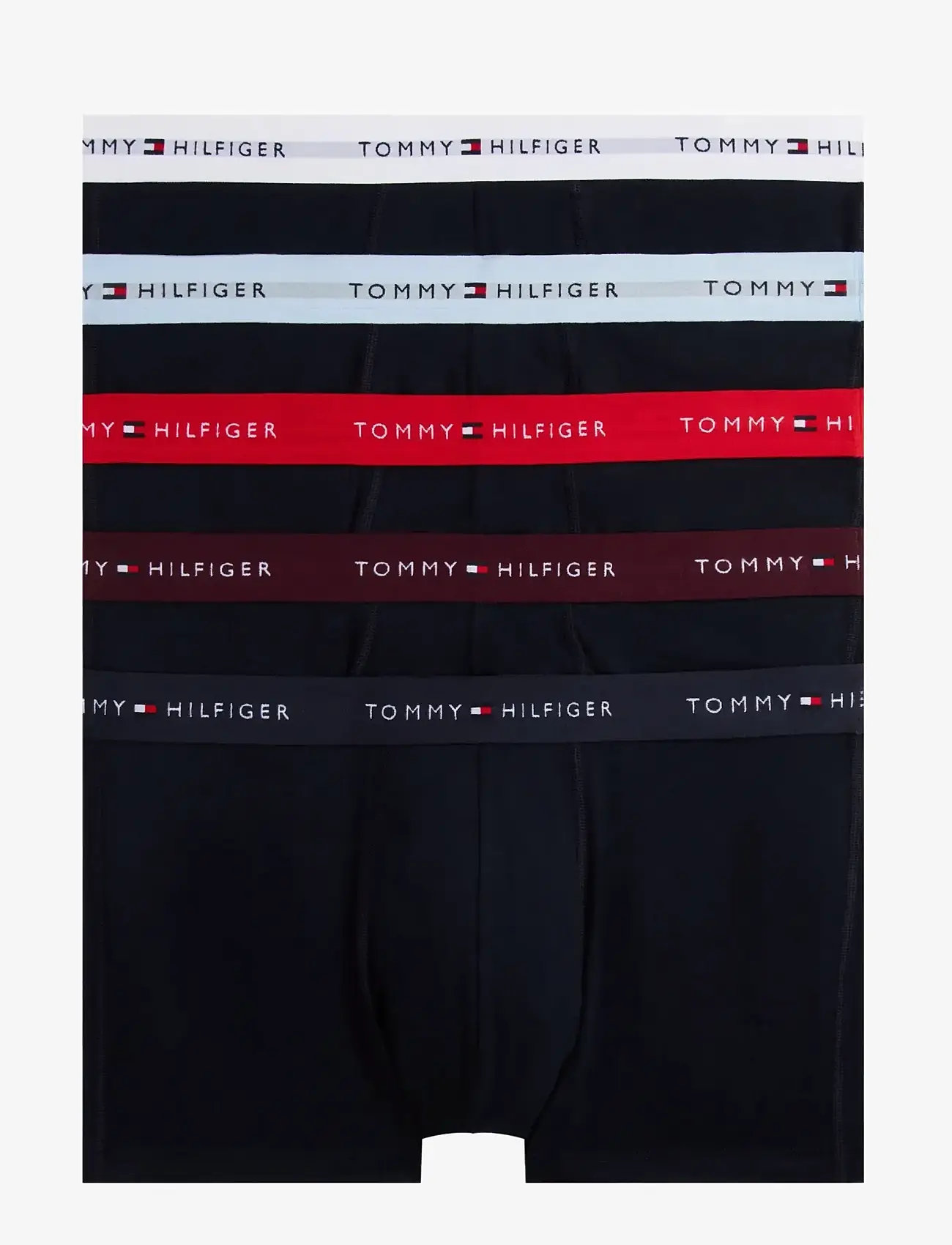 Tommy Hilfiger - 5P TRUNK WB - lot de sous-vêtements - wh/ves bl/pr rd/d sk/dp brg - 1