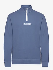 Tommy Hilfiger - HALF ZIP SWEAT - swetry - iron blue - 0