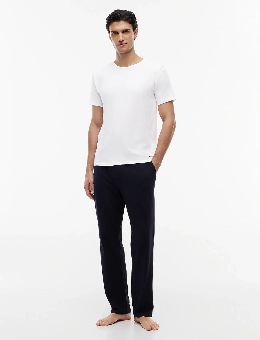 Tommy Hilfiger - STRETCH CN TEE SS 3PACK - multipack t-shirts - white white white - 0