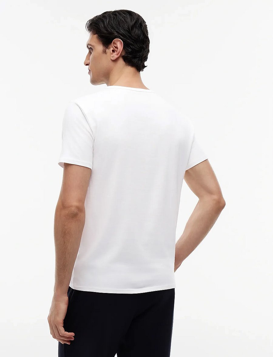 Tommy Hilfiger - STRETCH CN TEE SS 3PACK - multipack t-shirts - white white white - 2