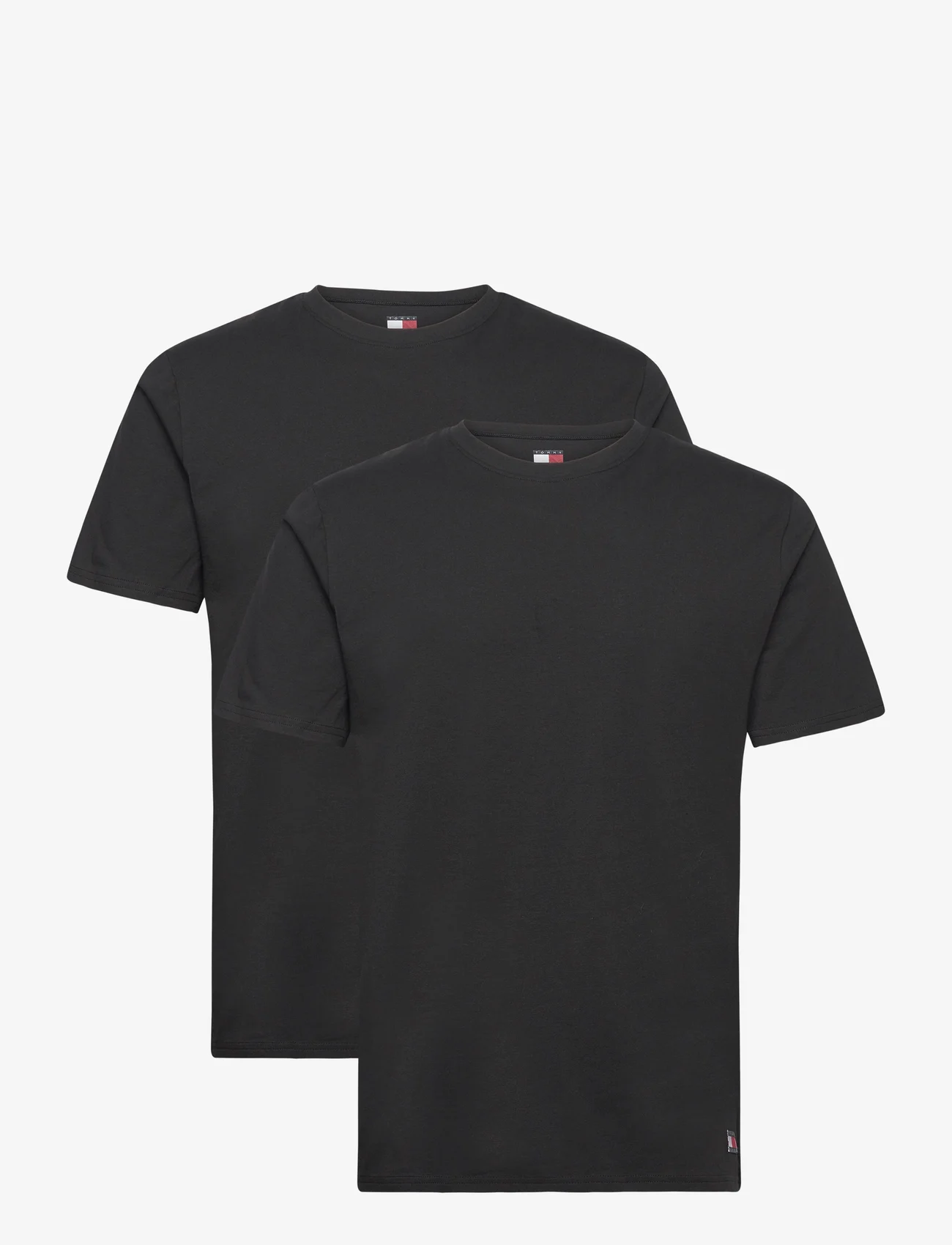 Tommy Hilfiger - 2P TEE - short-sleeved t-shirts - black / black - 0