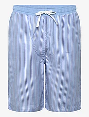 Tommy Hilfiger - SS WOVEN PJ SET DRAWSTRING - pyjamasets - cloudy blue / sport stripes - 2