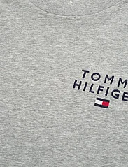 Tommy Hilfiger - SS WOVEN PJ SET DRAWSTRING - pyjama sets - grey ht / th diagonal logo flag - 4
