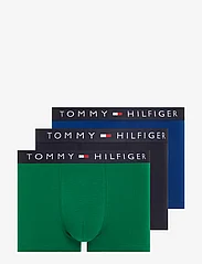 Tommy Hilfiger - 3P TRUNK - boxer briefs - anchor blue/des sky/nou green - 0
