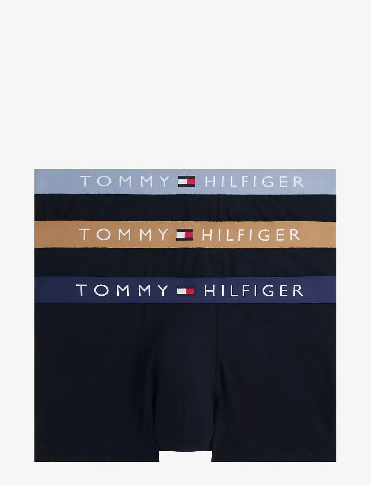 Tommy Hilfiger - 3P TRUNK WB - multipack underbukser - prp nvy/hckory/brk blu - 1