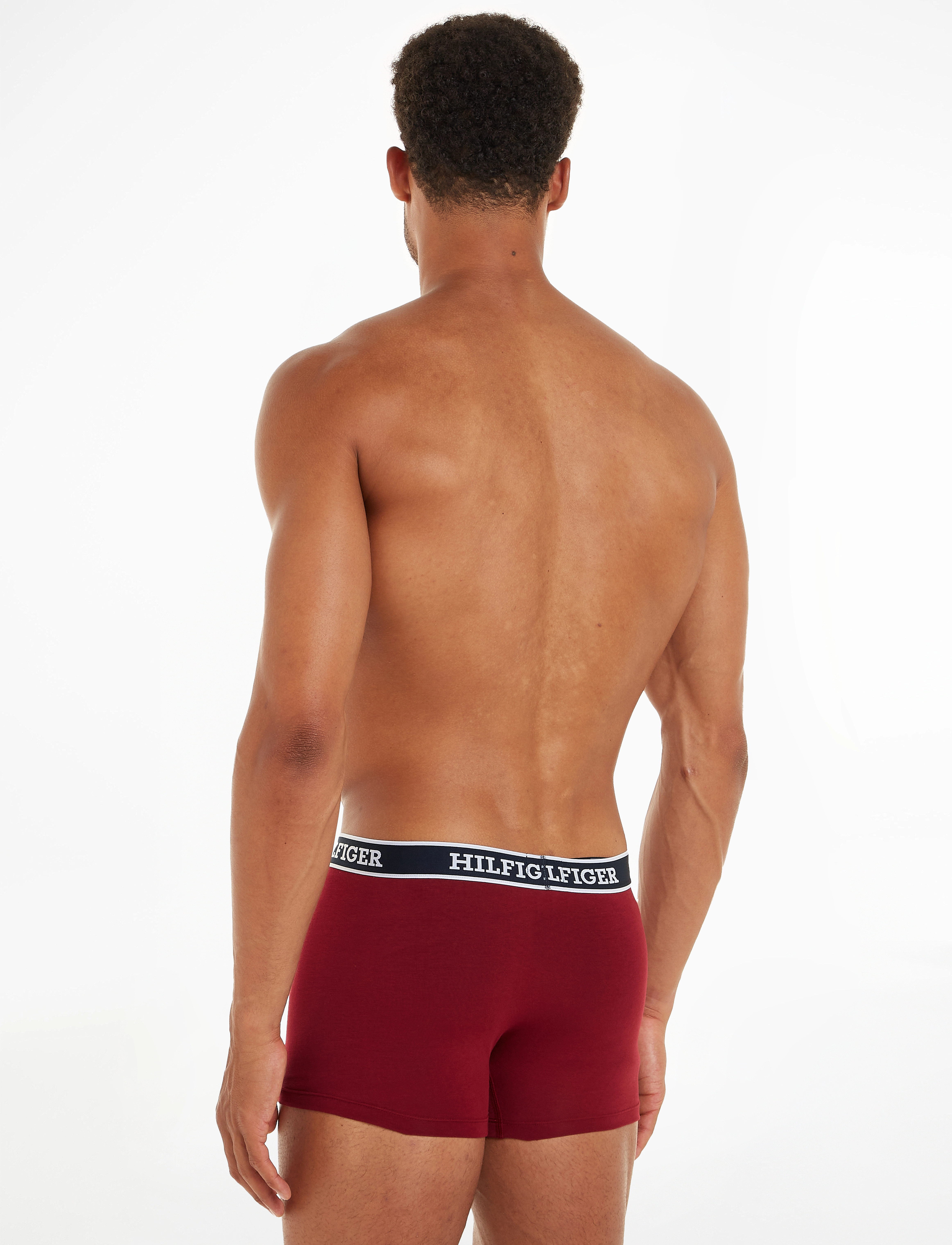 Tommy Hilfiger - 3P TRUNK - des sky/anchor blue/rouge - 2