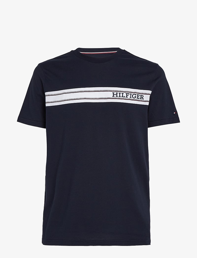 Tommy Hilfiger - SS TEE - kortärmade t-shirts - desert sky - 1