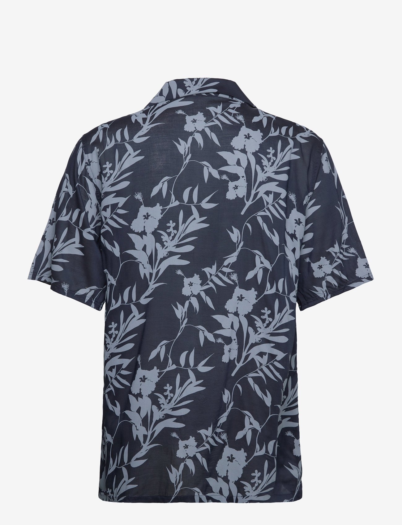 Tommy Hilfiger - BOWLING SHIRT PRINT - kortärmade skjortor - floral tropic aop desert sky - 2