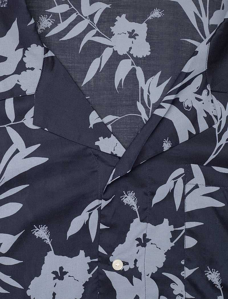 Tommy Hilfiger - BOWLING SHIRT PRINT - kortärmade skjortor - floral tropic aop desert sky - 5