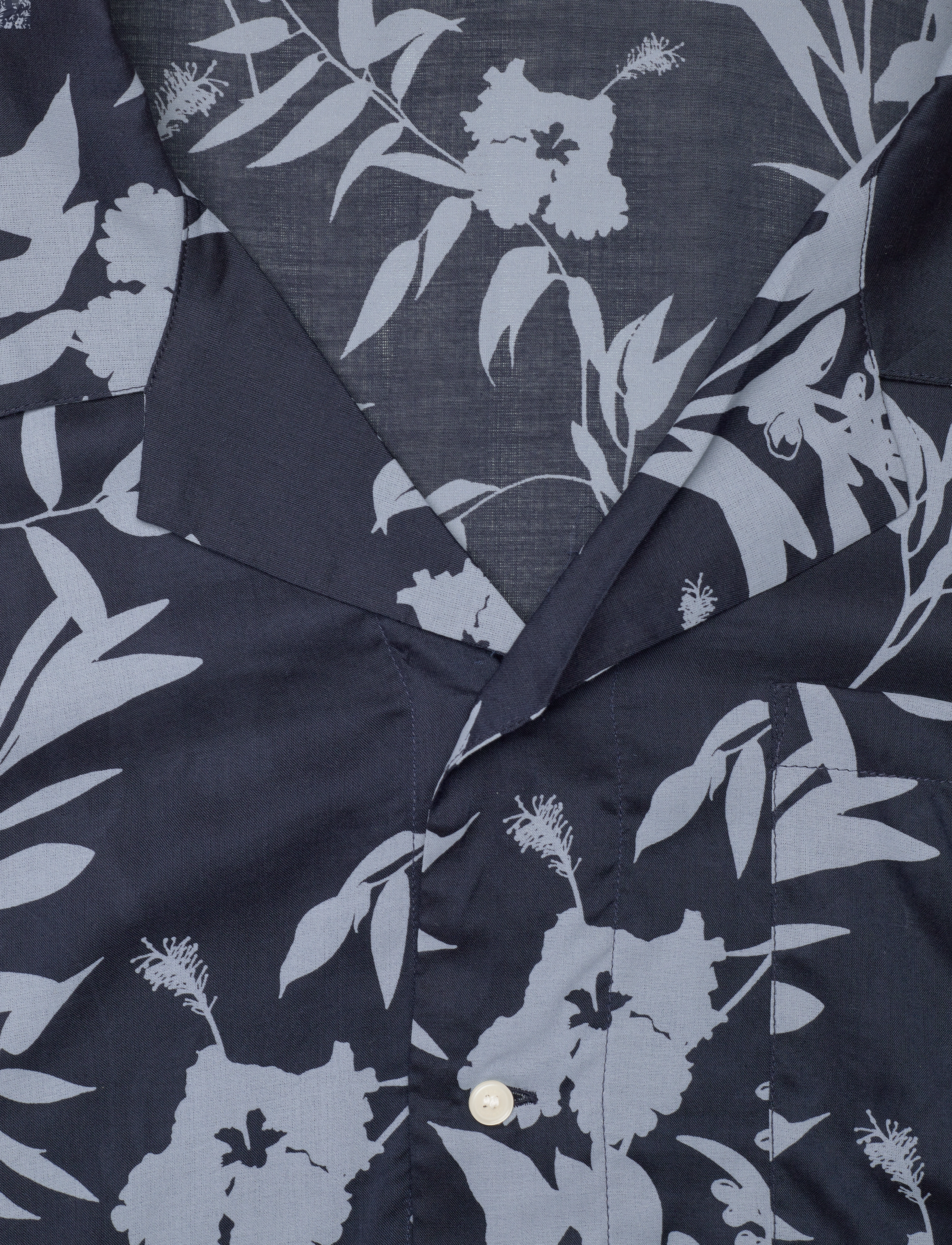 Tommy Hilfiger - BOWLING SHIRT PRINT - kortärmade skjortor - floral tropic aop desert sky - 5