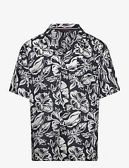 Tommy Hilfiger - BOWLING SHIRT - overhemden met korte mouw - vintage tropical prt desert sky - 0