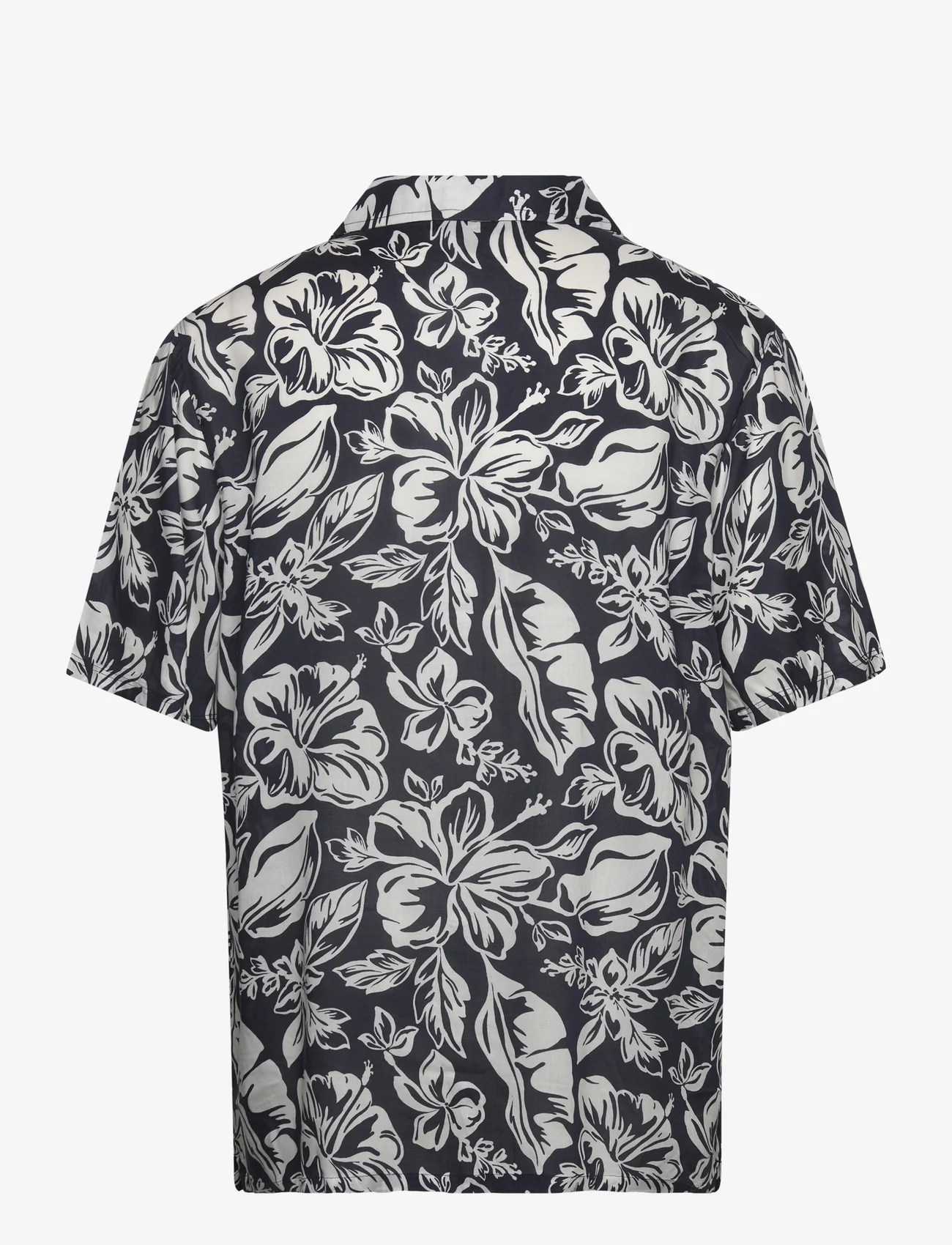 Tommy Hilfiger - BOWLING SHIRT - kortærmede skjorter - vintage tropical prt desert sky - 1