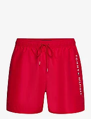 Tommy Hilfiger - MEDIUM DRAWSTRING - swim shorts - primary red - 0