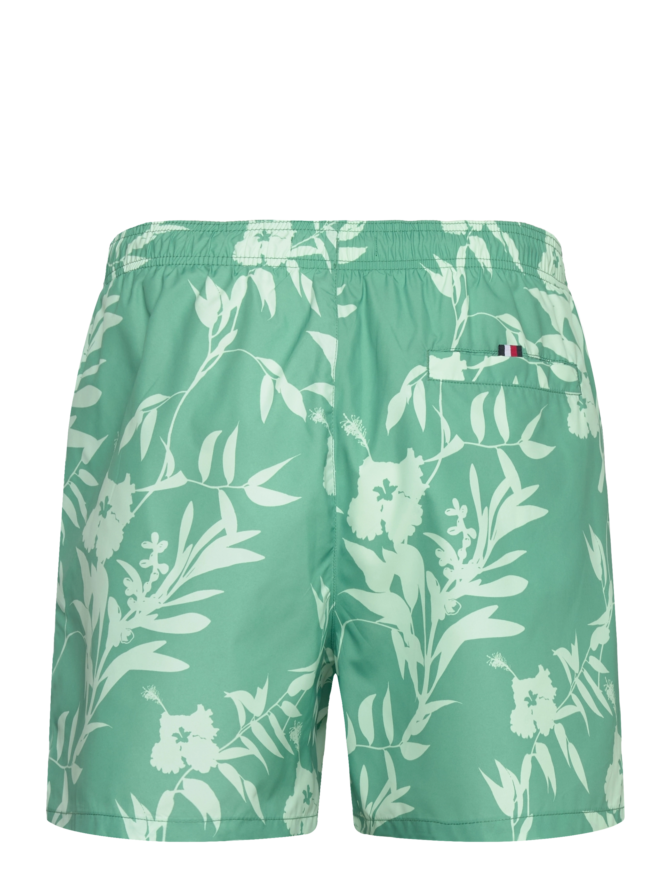 Tommy Hilfiger - MEDIUM DRAWSTRING PRINT - lühikesed ujumispüksid - floral tropic aop fort green - 2