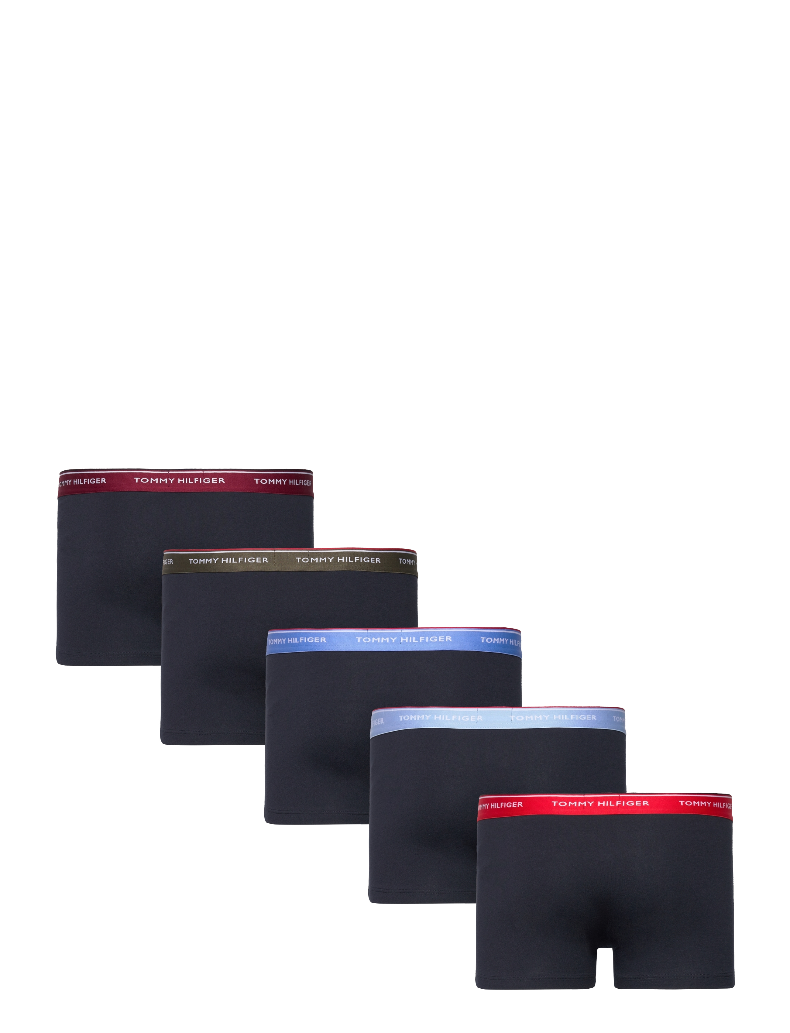 Tommy Hilfiger - 5P TRUNK WB - blue sp/fierce r/army gr/rouge/blue - 1