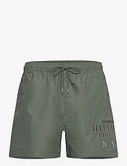Tommy Hilfiger - MEDIUM DRAWSTRING - swim shorts - stonewash green - 0