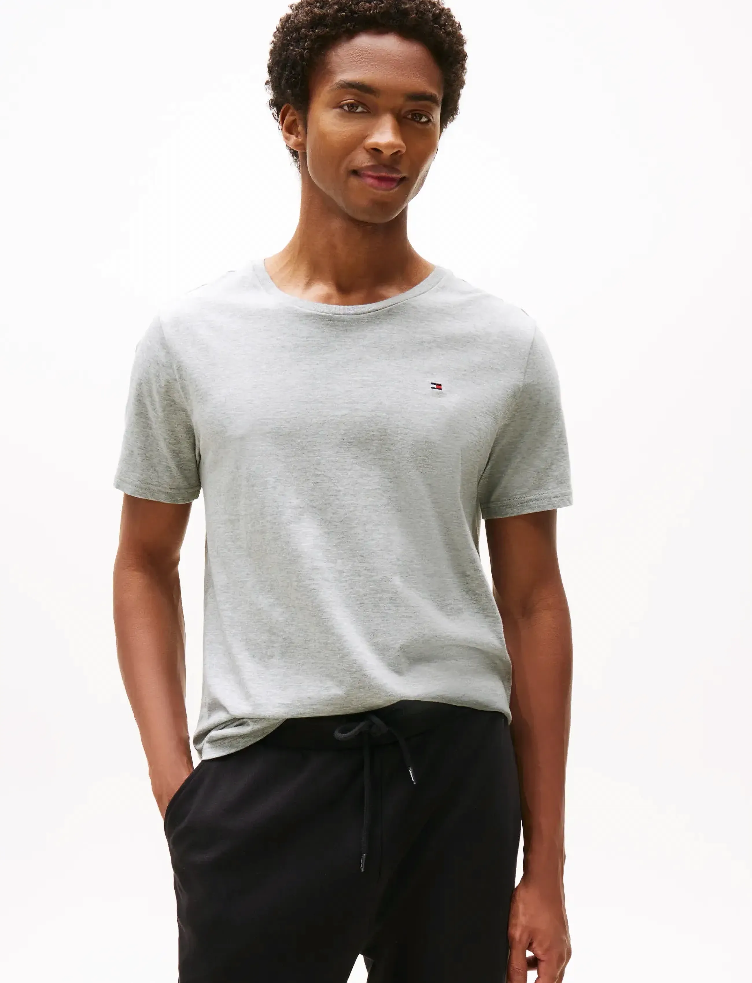 Tommy Hilfiger - 3P SS TEE - multipack t-shirts - white black grey heather - 2