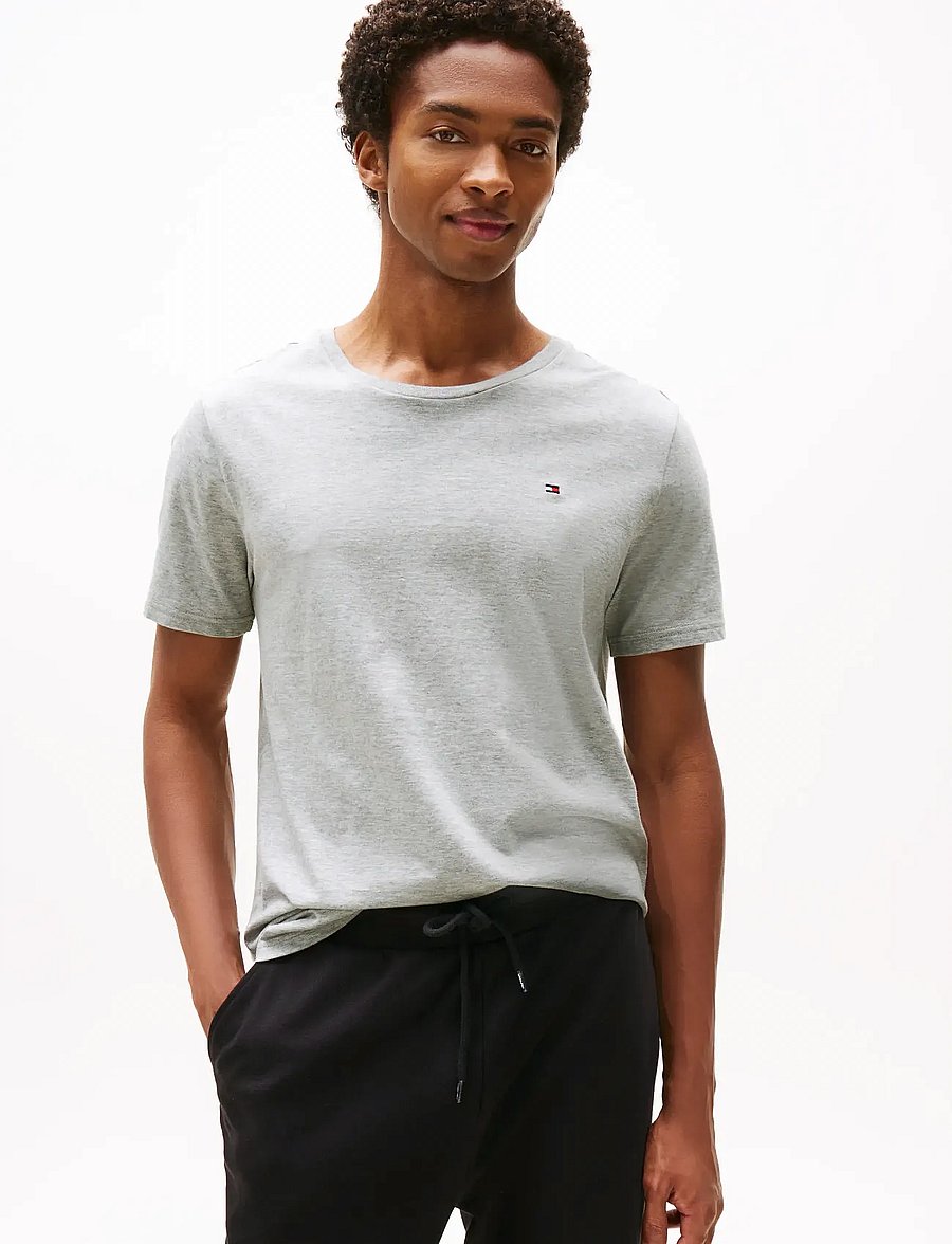 Tommy Hilfiger - 3P SS TEE - multipack t-shirts - white black grey heather - 2