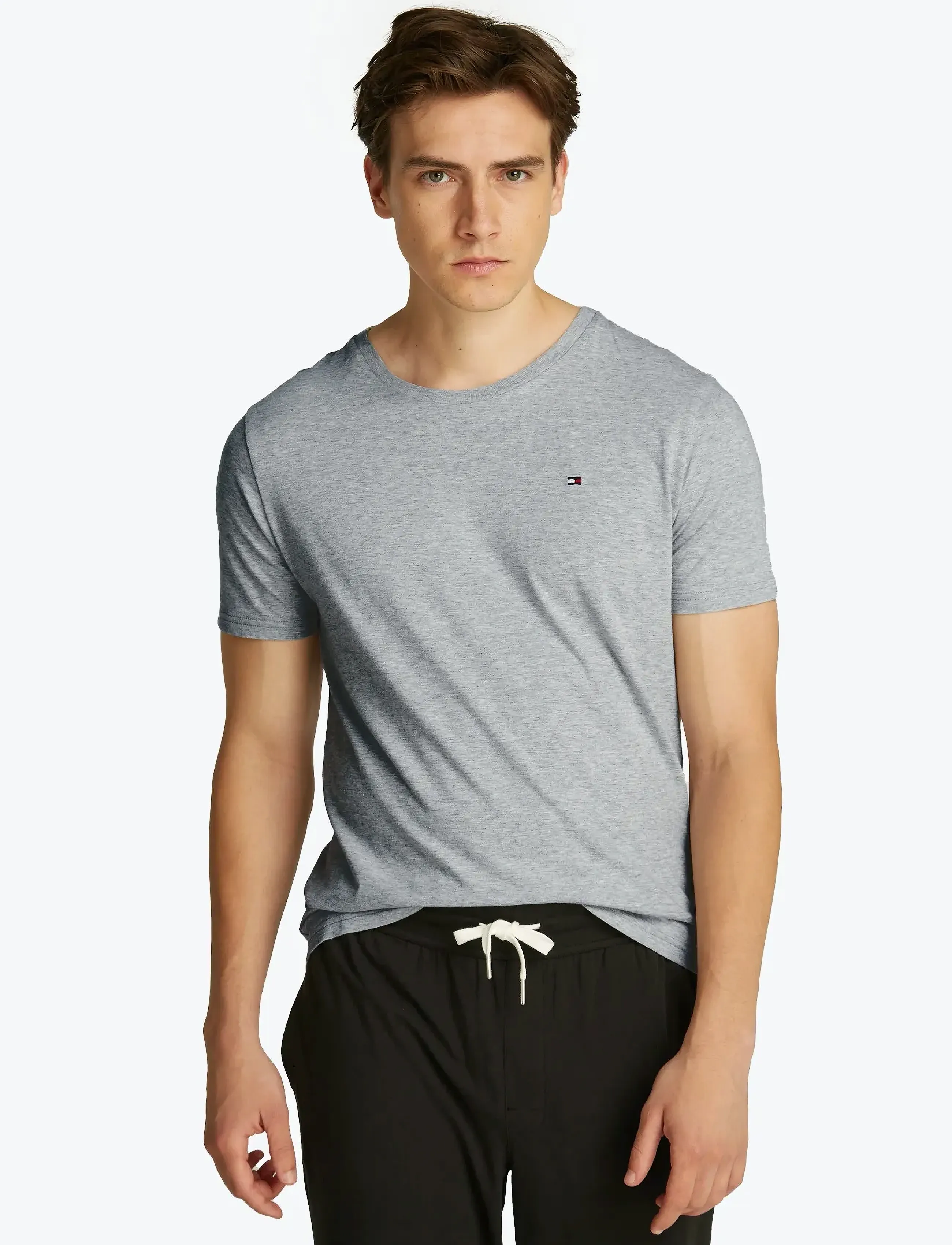 Tommy Hilfiger - 3P SS TEE - multipack t-shirts - white black grey heather - 3