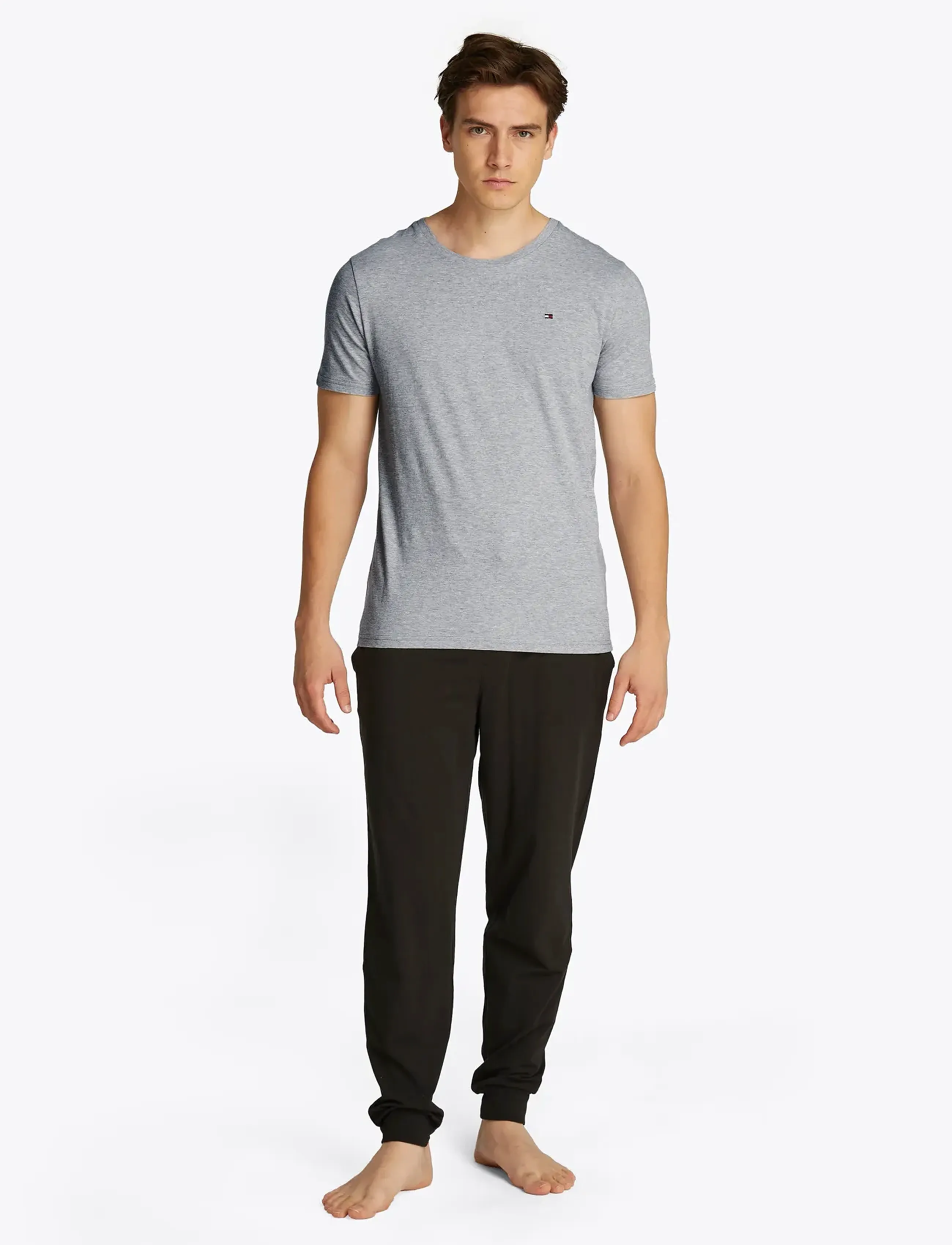 Tommy Hilfiger - 3P SS TEE - multipack t-shirts - white black grey heather - 4