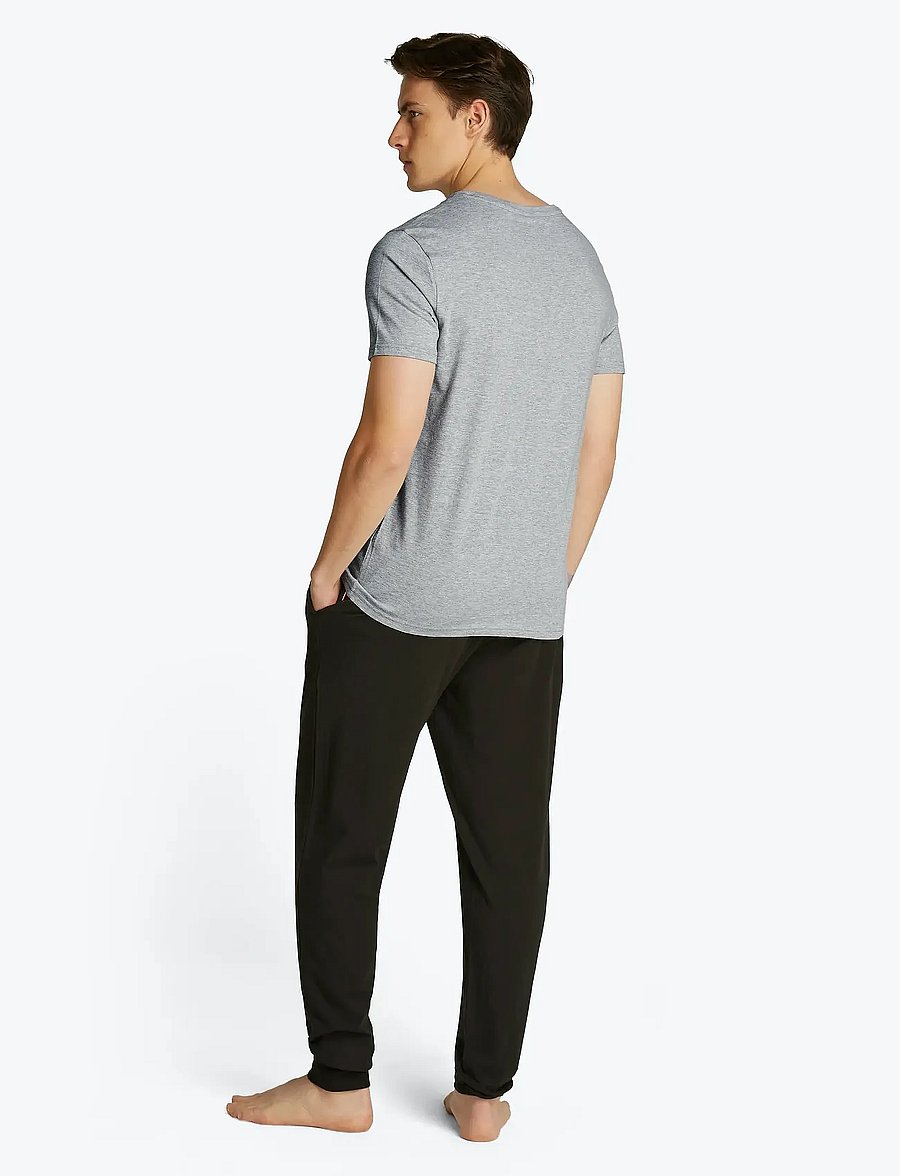 Tommy Hilfiger - 3P SS TEE - multipack t-shirts - white black grey heather - 5