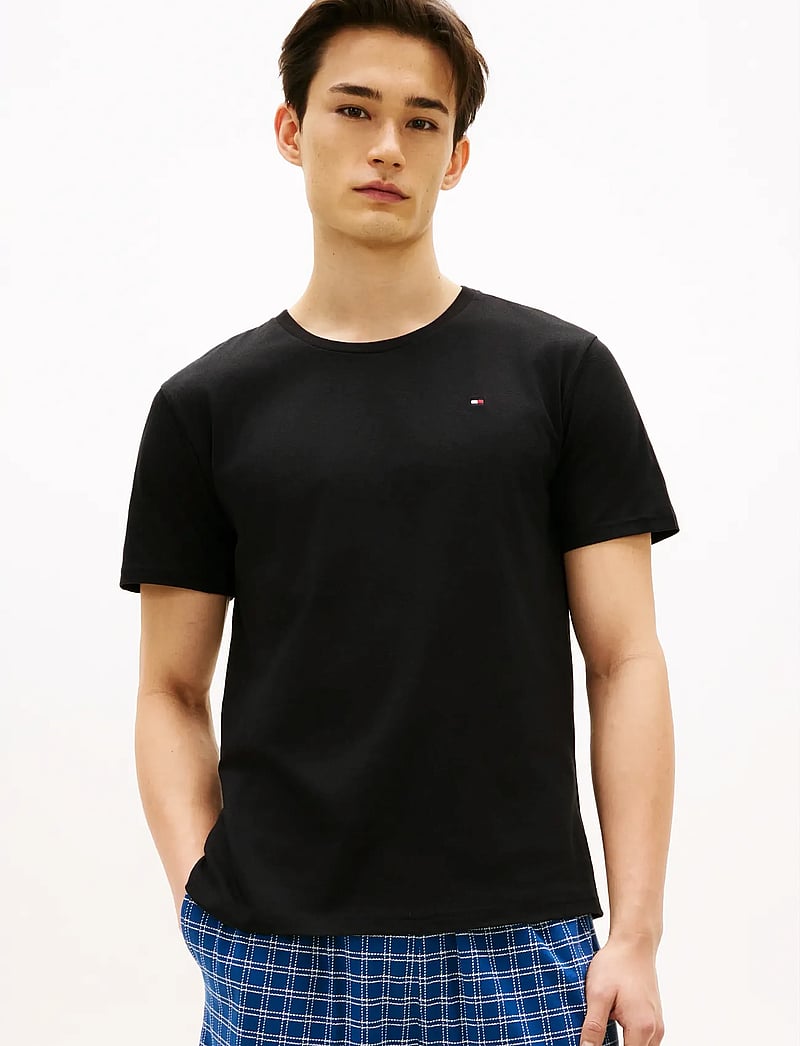 Tommy Hilfiger - 3P SS TEE - multipack t-shirts - black black black - 0