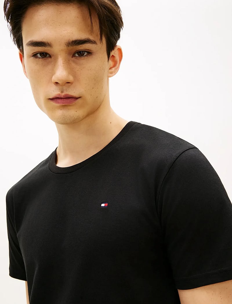Tommy Hilfiger - 3P SS TEE - multipack t-shirts - black black black - 3