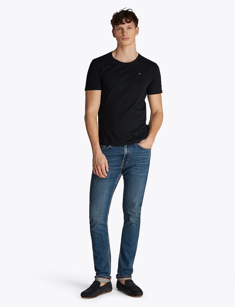 Tommy Hilfiger - 3P SS TEE - multipack t-shirts - black black black - 4