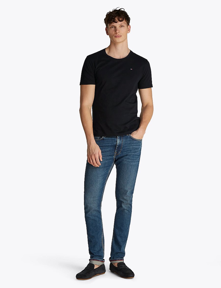 Tommy Hilfiger - 3P SS TEE - multipack t-shirts - black black black - 4