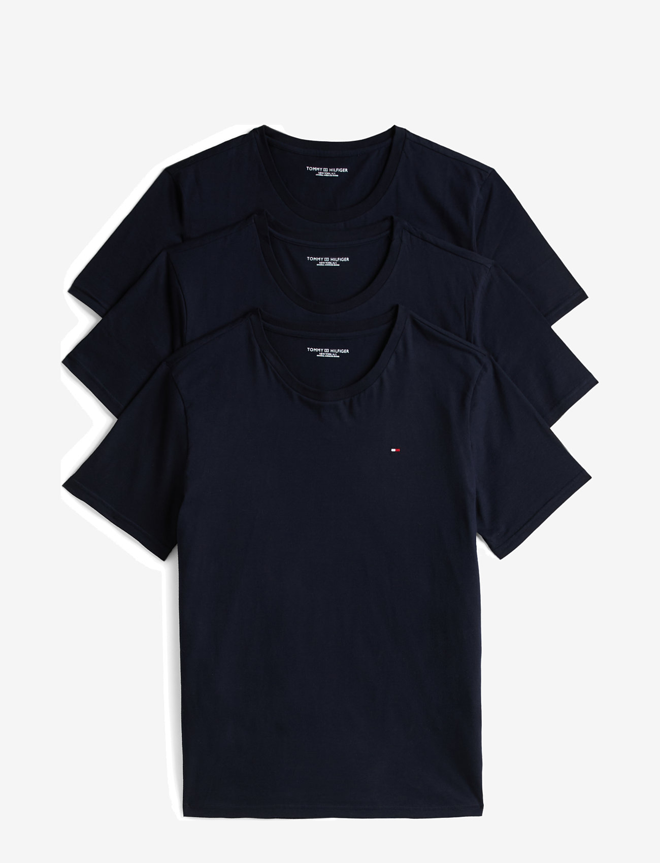 Tommy Hilfiger - 3P SS TEE - multipack t-shirts - des sky des sky des sky - 0