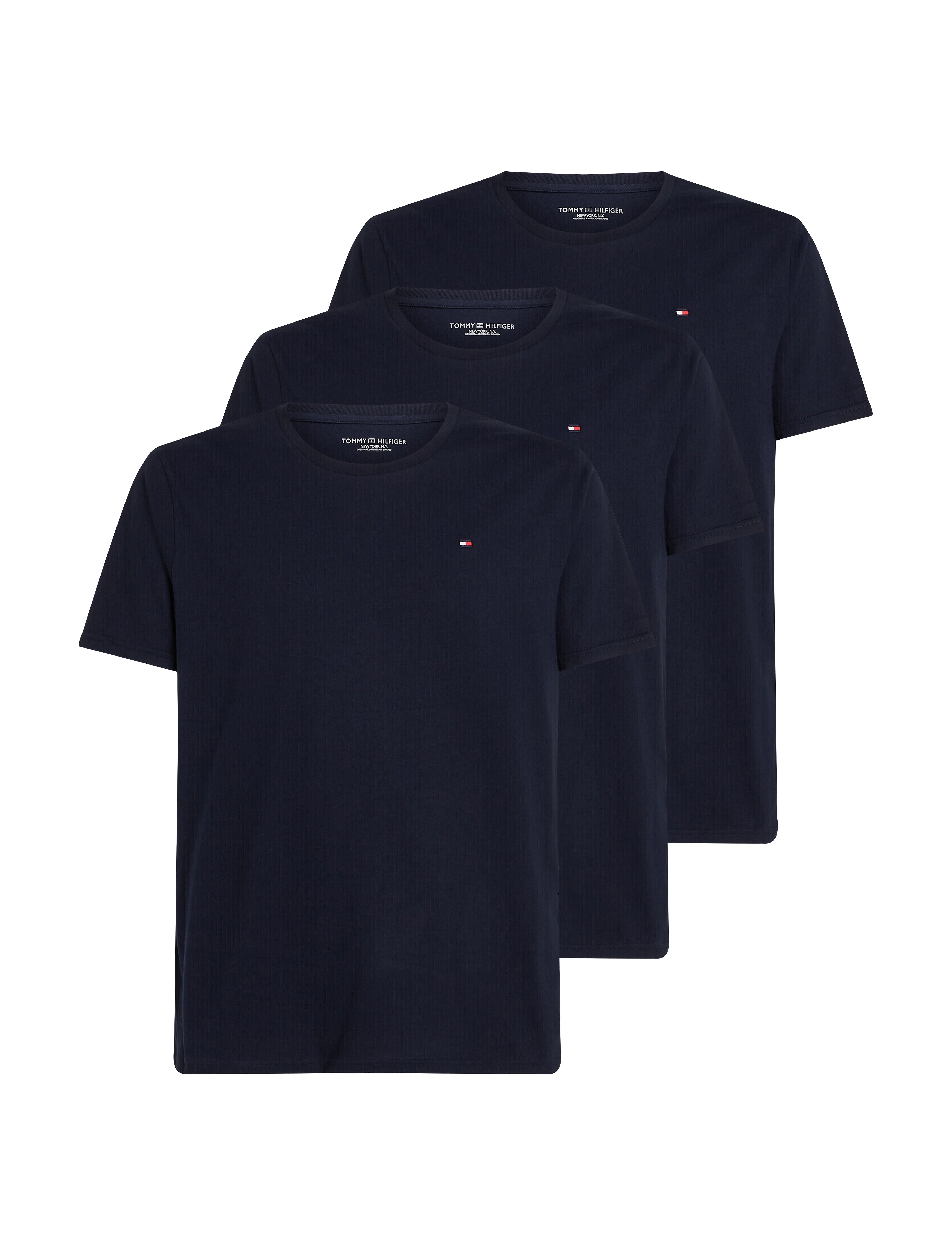 Tommy Hilfiger 3P SS TEE - Tøj - DES SKY DES SKY DES SKY / black