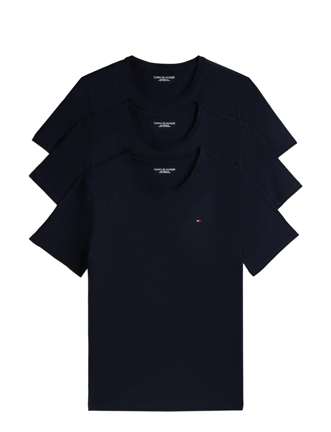 Tommy Hilfiger - 3P SS TEE - mažiausios kainos - des sky des sky des sky - 1