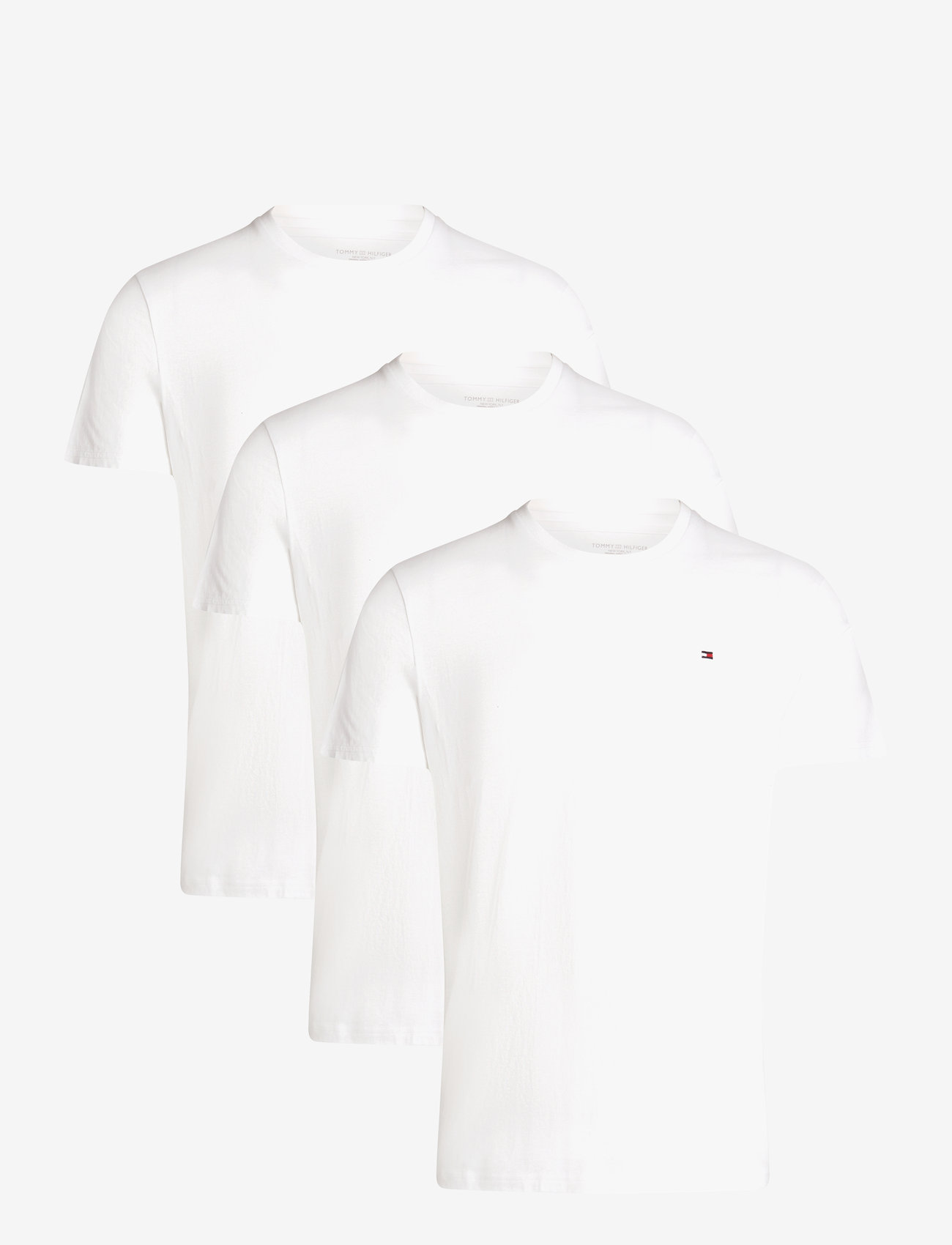 Tommy Hilfiger - 3P SS TEE - multipack t-shirts - white white white - 1